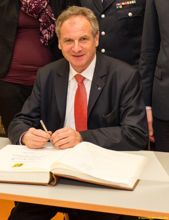20160127 Blaulichtkonferenz IM Gall mit JFGruppe